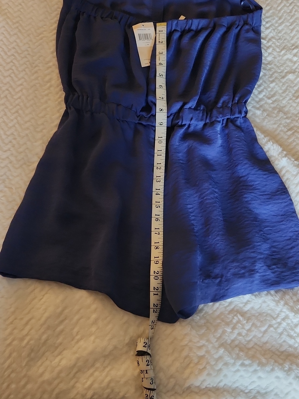 NWT BCBGeneration Indigo Halter Romper Women's M - Picture 8 of 8